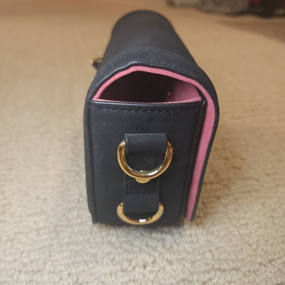 NWOT Montage Vegan Cork Leather Crossbody Bag - Picture 6 of 8